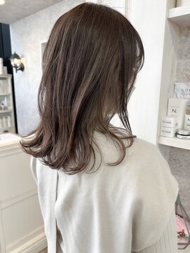 キャアリー(Caary) 福山市美容室Caary人気透明感グレージュカーキグレージュカラー