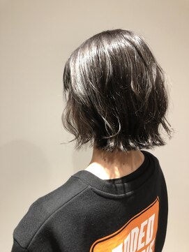 パルトネル(Partner) 外はねボブと透明感カラー