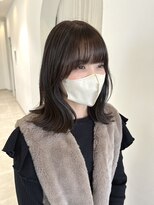 グラン 星ヶ丘(GRAN.)&nbsp;透ける暗髪×外ハネミディアム