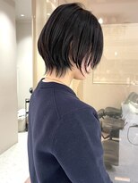 マイル 渋谷(mile)&nbsp;ショートウルフ/ダークグレージュ