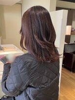 ラファンス 栗林店(LaFENCE) 透明感カラー/シアーブラウン