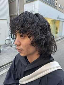 ヒカリス 中崎店(HIKARIS) メンズ × パーマ