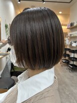 ヒライス 千歳船橋(Hiraeth)&nbsp;*縮毛矯正しても自然に内に入るボブ*