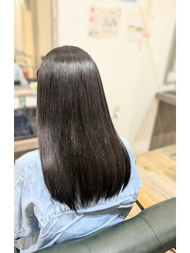 オシャマヘアー マチニワ店 髪質改善メテオカラー