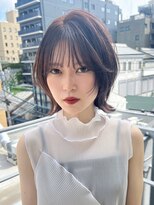 ロンドメリア 天神大名店(Lond Melia) ★くびレイヤー美髪エアリー似合わせカットピンクブラウン