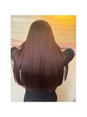 【レッドベージュ/ロング/似合わせボブ】#Ameri