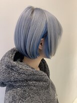 ゲーム 原宿店(GAME)&nbsp;シルバー×アイスブルーカラー