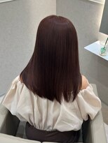 ジーナ 天王寺(Zina)&nbsp;『ワンカラー』艶感ピンクブラウン