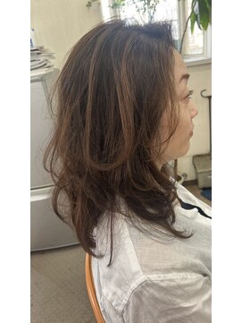 美容室リュミエール デジタルパーマレイヤースタイル
