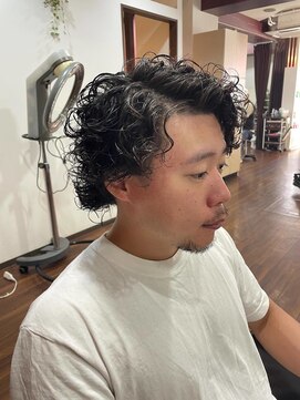 カラープロデュースバイアルバ(color produce byALBA) 無造作パーマ