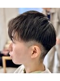 メンズ刈り上げツーブロックショートスタイルメンズカット