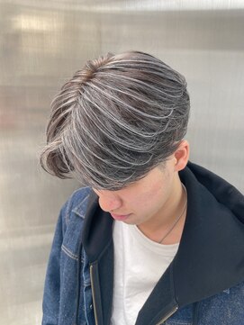 アクション 心斎橋店(ACTION) バレイヤージュ　センターパート