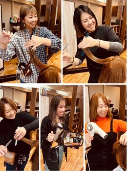 美容室 ココロ(cocoro)の写真/【女性スタイリストのみ◎】ベテランスタイリストによる寄り添う共感力で女性のキレイを実現します☆