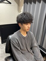プラウド(PROUD)&nbsp;マッシュパーマスタイル　田町　理容室