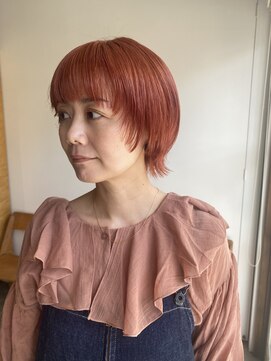 アクビー(AKuBii) ハイトーンマッシュレイヤーショート