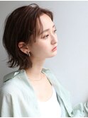 抜け感ボブ