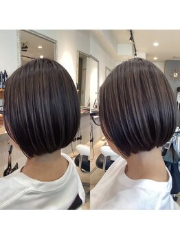 ヘアー ボニータ(hair bonita)の写真/大人女性のメンテナンスは伸びてきても気になりにくい白髪ぼかしでお悩みをおオシャレにカバー♪