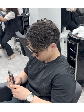 メンズサロンコンマ(men's salon ,) フェザーパーマ