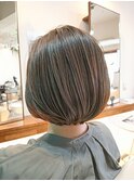 丸みボブ