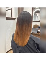 アミリー ひたち野うしく店(Amily)&nbsp;ハイライトバレイヤージュダブルカラーケアブリーチ20代30代