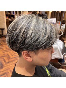 シャル 八王子(shalu) センターパート+メッシュキャップハイライト