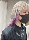 ペールデザインカラーインナーミディアムウルフ