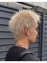 ダーツ(darts)&nbsp;"dartsマツダレン"【スパイキーショート×ホワイトブロンド】