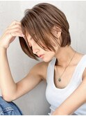 【GEEKS渋谷】ショートレイヤー/渋谷ウルフ/くびれヘア/20代30代