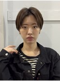 ショートカット/髪質改善縮毛矯正白髪ぼかしレイヤーカラーボブ