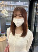 暖色カラーとレイヤー