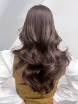アルバム 新宿(ALBUM SHINJUKU)&nbsp;ロンググレージュ韓国ヘアオリーブベージュ_ba580783