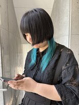 ヘアーサロン ファイブシー(HAIR SALON 5C)&nbsp;個性派クラゲウルフ♪ 映えるインナーカラー