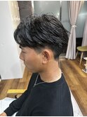 フェザーパーマ／ニュアンスパーマ／韓国マッシュ／我孫子/men's