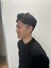 【土日もOK】カット+ナチュラルパーマ¥11220