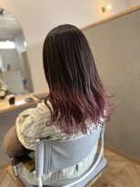 コマ(coma)&nbsp;くすみピンクのグラデーションカラー
