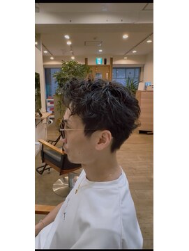 サク 田町芝浦(Sac.) 齊藤豪 ラフショートパーマ