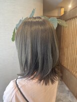 トゥーリ 大野城下大利店(tuuli)&nbsp;20.30.40代大人ミディアム×オリーブグレージュ
