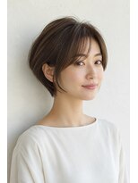 ベルス(bellus)&nbsp;上品な丸みショートボブ　30代　40代　50代