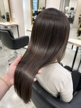 テーラヘアー 我孫子店(TELA HAIR) ◇柔らか質感◇グレージュブラウン×美髪ロング