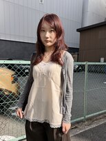 ブラウン(BROUN) 秋支度を。艶レッドブラウン
