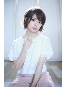 マノン バイ エイチ(MANON by H) 《MANON》グレージュカラー×ハネパーマ