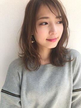 ソワリー 栄(THOiRY) THOiRY【女性らしい柔らかヘア】似合わせ小顔艶髪ゆる巻きロング