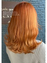 ヘアアンドビューティー クローバー(Hair&Beauty Clover) orange