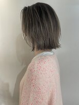 リバレッジ 広尾(Leverage)&nbsp;コントラストハイライトミディアムボブレイヤー