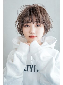 レニーバイエース(LANY by ACE) 【LANY横浜】グレージュ×フェミニンショート