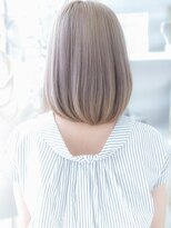 モッズヘア 越谷(mod's hair)&nbsp;外国人風カラーエアストレートロブヘアT1越谷20代30代40代!