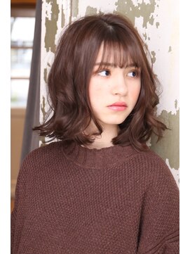 ノアランス 池袋(noah rance) 大人可愛い20代30代40代小顔ワンサイドショートボブ丸み前下がり