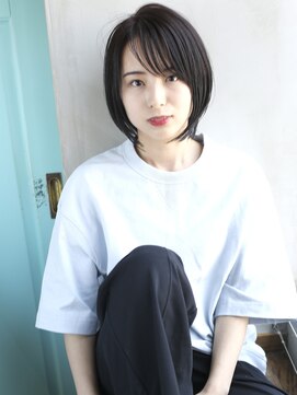 バース(BIRTH) 天神【BIRTH】グレージュアッシュ×ワンカールボブ　1