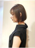 【BeforeAfterあり!】艶ミニボブ◎
