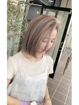 ブラント(BRUNT) 【BRUNTマツミネ】 お客様スタイル 高明度ブロンドstyle